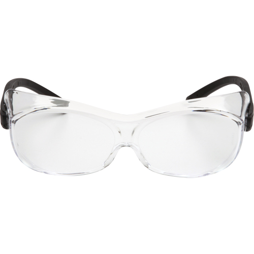 OTS&reg; Safety Glasses, Clear Lens, Anti-Scratch, ANSI Z87+/Meets/Exceeds CSA Z94.3 Absolute Business Supply