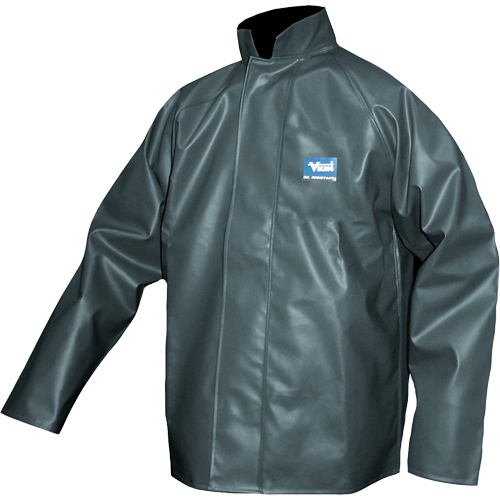 Manteau de pluie Journeyman r&eacute;sistant aux produits chimiques, Polyester, 3T-Grand, Vert Absolute Business Supply