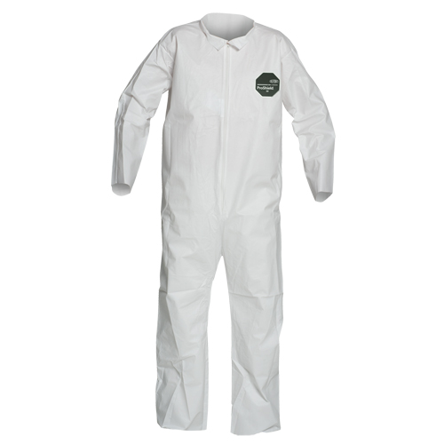 ProShield&reg; 50 Coveralls, 2X-Large, White, Microporous Absolute Business Supply