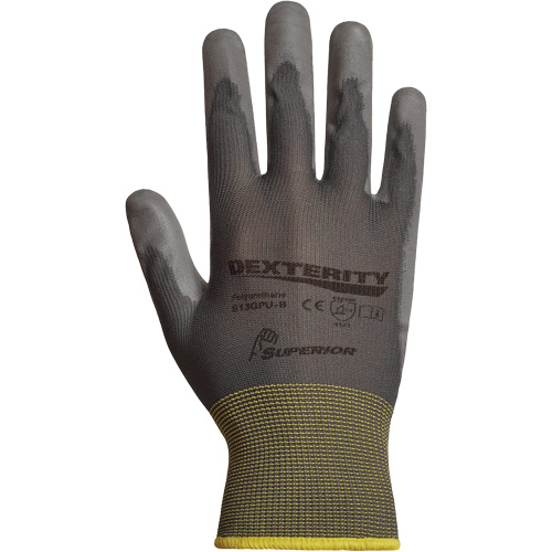 Gants Superior Touch, 6/T-petit, R&ecirc;vetement Polyur&eacute;thane, Calibre 13, Enveloppe en Polyester/Nylon Absolute Business Supply