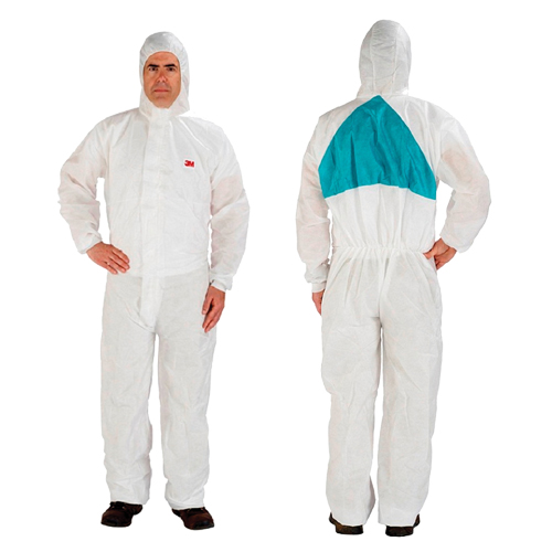 Combinaison protectrice, 4T-Grand, Blanc, Polypropyl&egrave;ne/SMS Absolute Business Supply