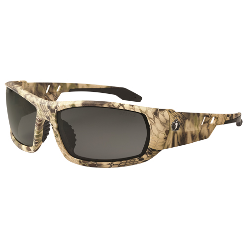 Lunettes de s&eacute;curit&eacute; Skullerz Odin, Lentille Grise/fum&eacute;e, Anti-&eacute;gratignures, ANSI Z87+/R&eacute;pond ou surpasse la norme CSA Z94.3 Absolute Business Supply