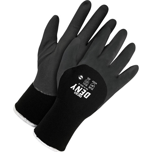 Gants synth&eacute;tiques, 10, R&ecirc;vetement Mousse de nitrile, Calibre 15, Enveloppe en Nylon/Acrylique Absolute Business Supply