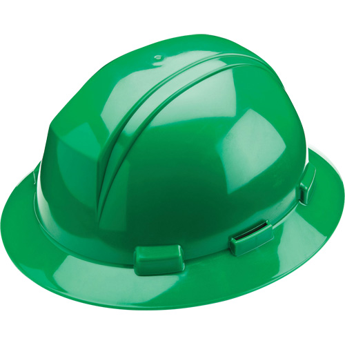 North&reg; Kilimanjaro Full Brim Hardhat, Meets CSA Type 2, Ratchet Suspension, Non-Vented Absolute Business Supply