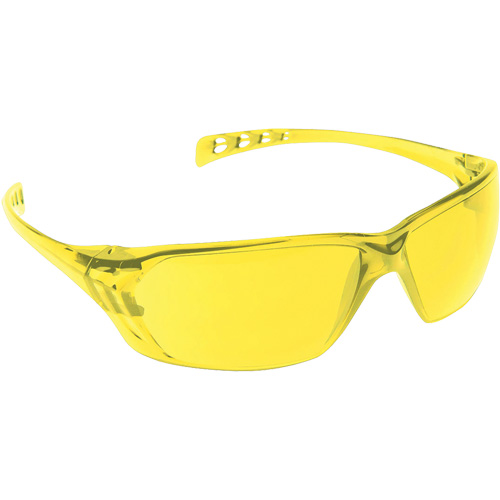 Dynamic Solus Safety Glasses, Amber Lens, Anti-Scratch/Anti-Static, ANSI Z87+/Meets/Exceeds CSA Z94.3 Absolute Business Supply