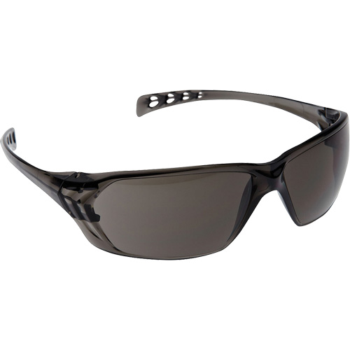 Dynamic Solus Safety Glasses, Smoke Lens, Anti-Scratch/Anti-Static, ANSI Z87+/Meets/Exceeds CSA Z94.3 Absolute Business Supply