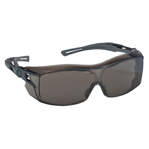 Dynamic OTG Extra Series Safety Glasses, Smoke Lens, Anti-Fog/Anti-Scratch, ANSI Z87+/Meets/Exceeds CSA Z94.3 Absolute Business Supply
