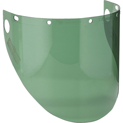 Visi&egrave;re pr&eacute;form&eacute;e Dynamic, Polycarbonate, Teinte Vert Absolute Business Supply