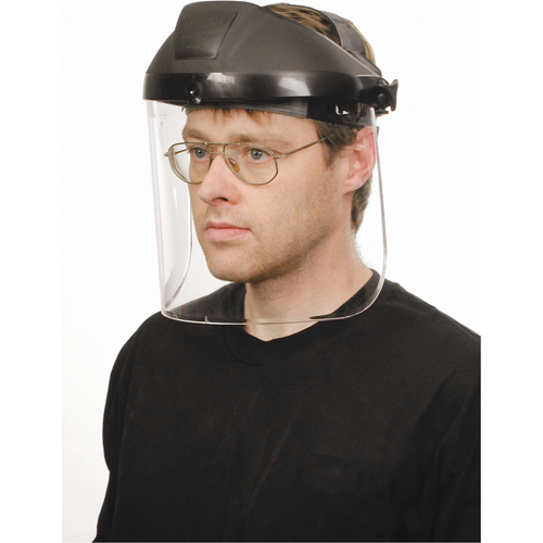 North&reg; Faceshield for Protecto-Shield&reg; Prolok&reg; Headgear, Polycarbonate, Clear Tint Absolute Business Supply