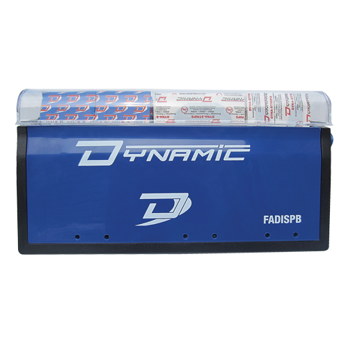 Dynamic Blue Metal-Detectable Bandage Dispenser Absolute Business Supply