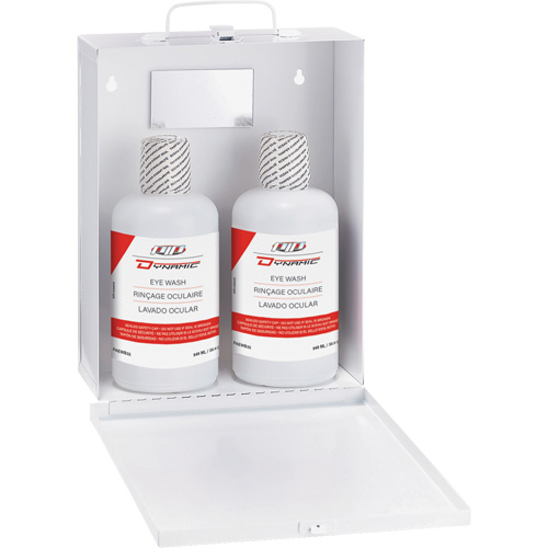 Dynamic Eyewash Station with Isotonic Solution, Double Absolute Business Supply