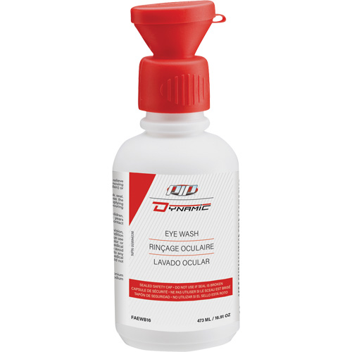 Dynamic Eyewash Bottle, Empty Bottle, 16 oz. Absolute Business Supply
