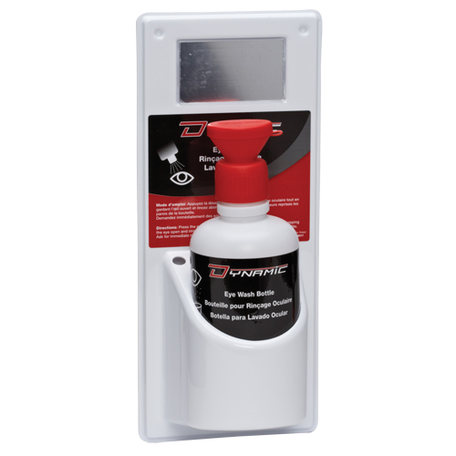 Dynamic Eyewash Station with Empty Bottles, Single Absolute Business Supply
