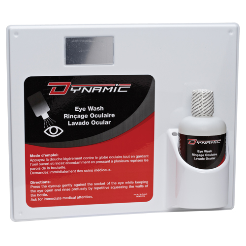 Dynamic Eyewash Station with Isotonic Solution, Single Absolute Business Supply