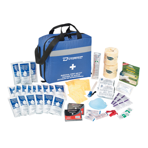 Trousse de premiers soins pour pr&eacute;paration aux situations d'urgence Dynamic, Dispositif m&eacute;dical Classe 1, Sac en nylon Absolute Business Supply