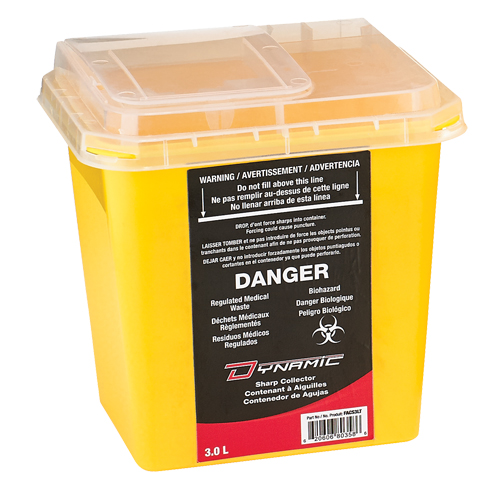 Dynamic Sharps&reg; Container, 3 L Capacity Absolute Business Supply