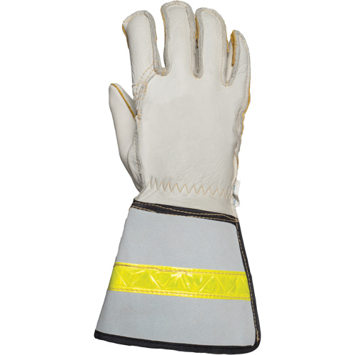 Linemans Glove, Small, Grain Cowhide Palm Absolute Business Supply