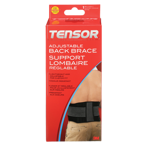 Support lombaire ajustable Tensor, &eacute;lastique, Taille unique Absolute Business Supply