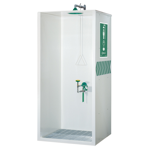 Cabine de douche et douche oculaire/faciale Absolute Business Supply