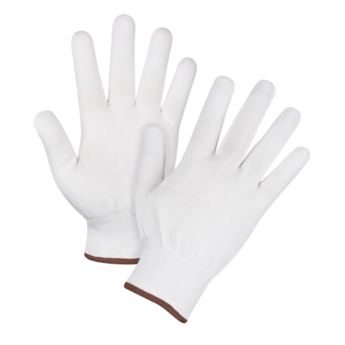 Gants tricot&eacute;s sans couture, Polyester, Calibre 15, Hommes Absolute Business Supply