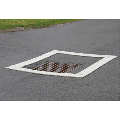 Bandes Husky Spilltration, Huile seulement, 64" x 8", 4 gal. d'absorption Absolute Business Supply