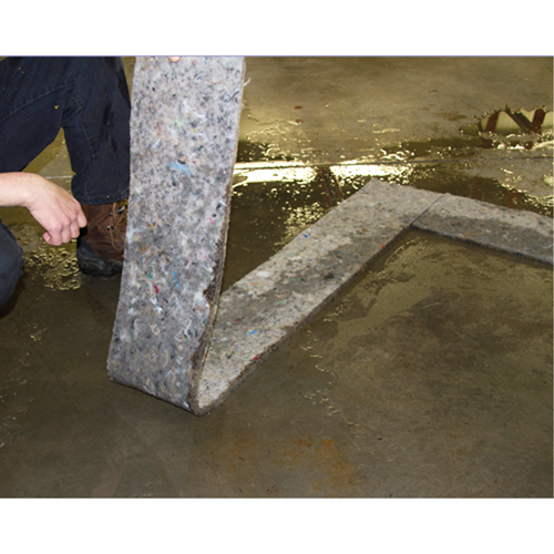 Bandes Husky Spilltration, Huile seulement, 64" x 8", 4 gal. d'absorption Absolute Business Supply