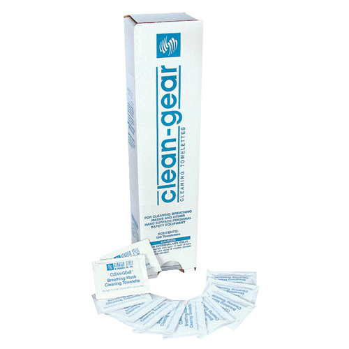 Respirator Cleaning Towelettes, 8" x 5", 100 Count Absolute Business Supply