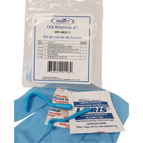 Tick Safety Kit, Class 1 Medical Device, Wallet Absolute Business Supply