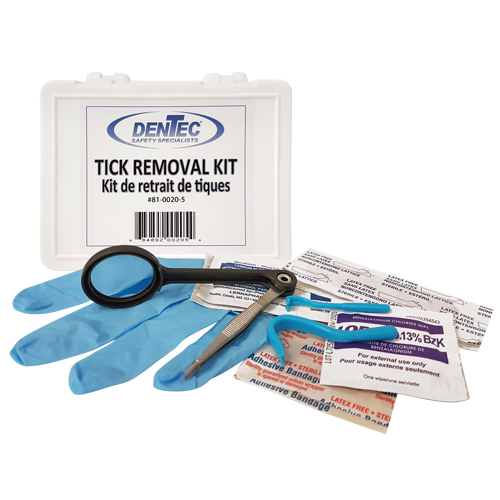 Tick Safety Kit, Class 1 Medical Device, Plastic Box Absolute Business Supply