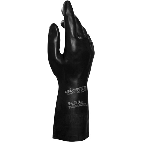 Technic NS-420 Gloves, Size 6/X-Small, 12.5" L, Latex/Neoprene, Flock-Lined Inner Lining, 30-mil Absolute Business Supply