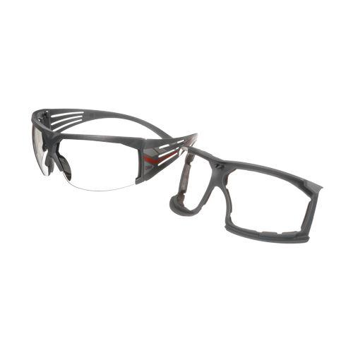 SecureFit 600 Series Safety Glasses with Gasket, Grey/Indoor/Outdoor Lens, Anti-Fog, ANSI Z87+/Meets/Exceeds CSA Z94.3 Absolute Business Supply