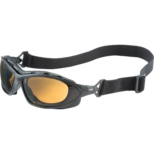 Seismis&reg; Safety Glasses, Brown Lens, Anti-Fog, ANSI Z87+/Meets/Exceeds CSA Z94.3 Absolute Business Supply