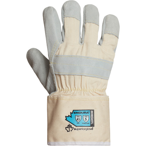 Endura&reg; Cut-Resistant Gloves, Small, Split Leather Palm Absolute Business Supply