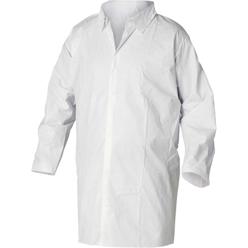 KleenGuard A20 Lab Coat, SMS, White, 2X-Large Absolute Business Supply