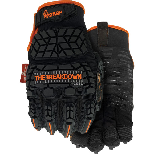 Gants 1051 The Breakdown, Taille Petit, Rev&ecirc;tement PVC, Enveloppe en Cutshield, ASTM ANSI niveau A5/EN 388 niveau E Absolute Business Supply