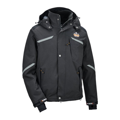 Manteau thermique N-Ferno 6466, Hommes, Petit, Noir Absolute Business Supply
