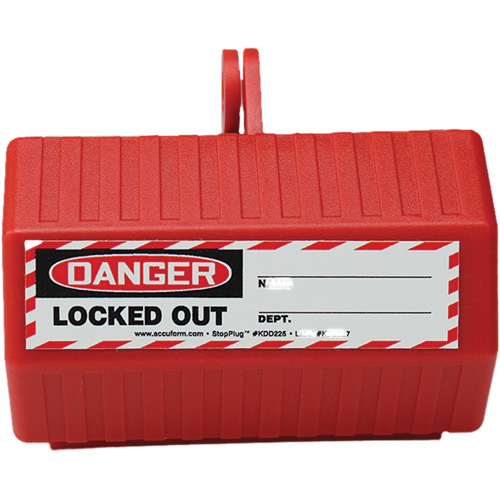 Stopout&reg; StopPlug Lockout, Plug Type Absolute Business Supply