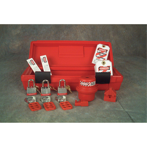 Standard Lockout Kit, Electrical Kit, 3 Components Absolute Business Supply