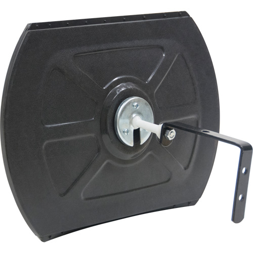 Roundtangular Convex Mirror with Bracket, 12" H x 18" W, Indoor/Outdoor Absolute Business Supply