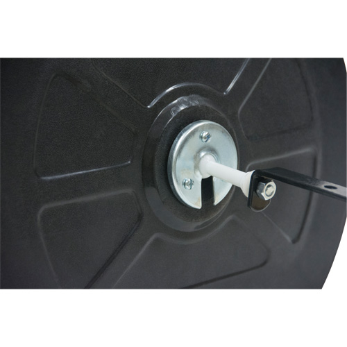 Roundtangular Convex Mirror with Bracket, 12" H x 18" W, Indoor/Outdoor Absolute Business Supply