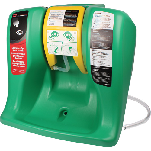 Dynamic Eyewash Station, Gravity-Fed, 16 gal. Capacity, Meets ANSI Z358.1 Absolute Business Supply