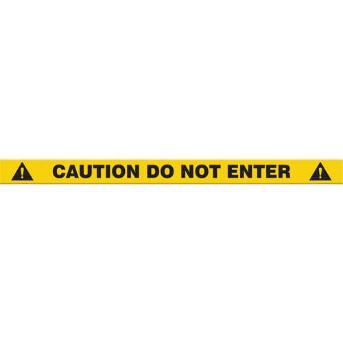 Tough-Mark Heavy-Duty Floor Marking, Rectangle, 48" L x 2" W, Yellow, Polyethylene Absolute Business Supply
