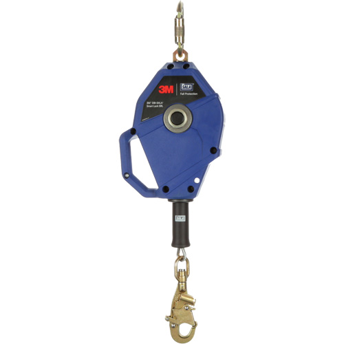 Smart Lock Self-Retracting Lifeline, 20', Galvanized Steel, Swivel Absolute Business Supply