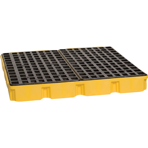 Plateforme de d&eacute;versement modulaire, Capacit&eacute; de d&eacute;versement 60,5 gal. US, 51,5'' x 51,5'' x 6,5" Absolute Business Supply