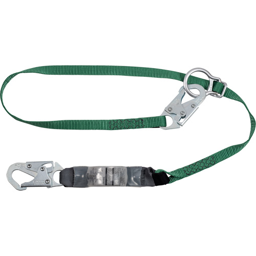 V-Series Lanyard, 4', Snap Hook Center, Snap Hook Leg Ends, Polyester Absolute Business Supply