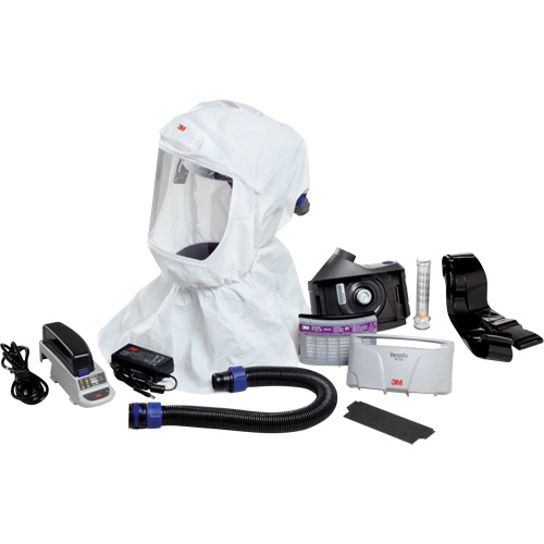 Versaflo Easy Clean PAPR Kit, Loose Fitting Hood & Faceshield, Lithium-Ion Battery Absolute Business Supply