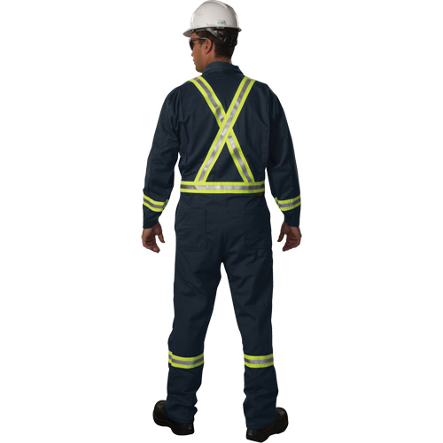 Combinaison non doubl&eacute;e Westex UltraSoft, Taille 34/36, Bleu marine, 12,4 cal/cm2 Absolute Business Supply