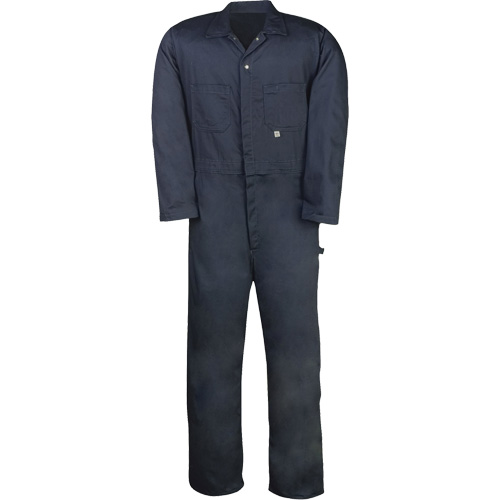 Combinaisons non doubl&eacute;es en tissu crois&eacute;, Hommes, Bleu marine, Taille 36 Absolute Business Supply