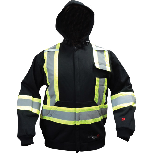 Fire Rated Hoodie, Small, Black Absolute Business Supply