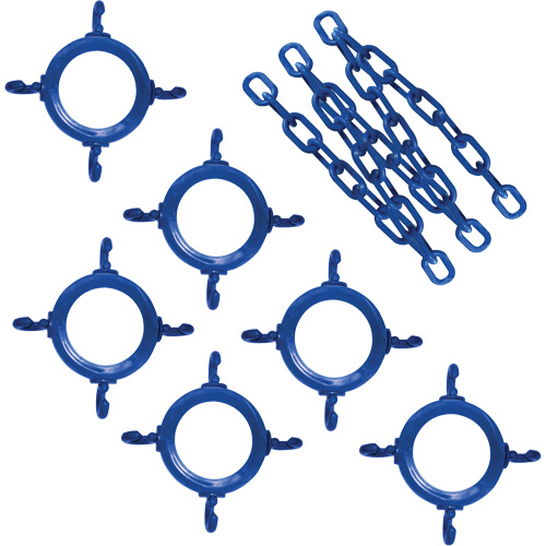 Ensemble de connecteurs de chaîne pour c&ocirc;nes Absolute Business Supply
